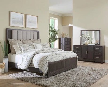 Aravelle Cafe 5-Piece Queen Bedroom Set by Happy Homes at Eve Furniture