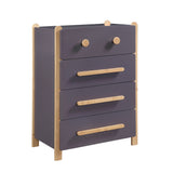 Arbor Plum and Natural Chest by Homelegance at Eve Furniture