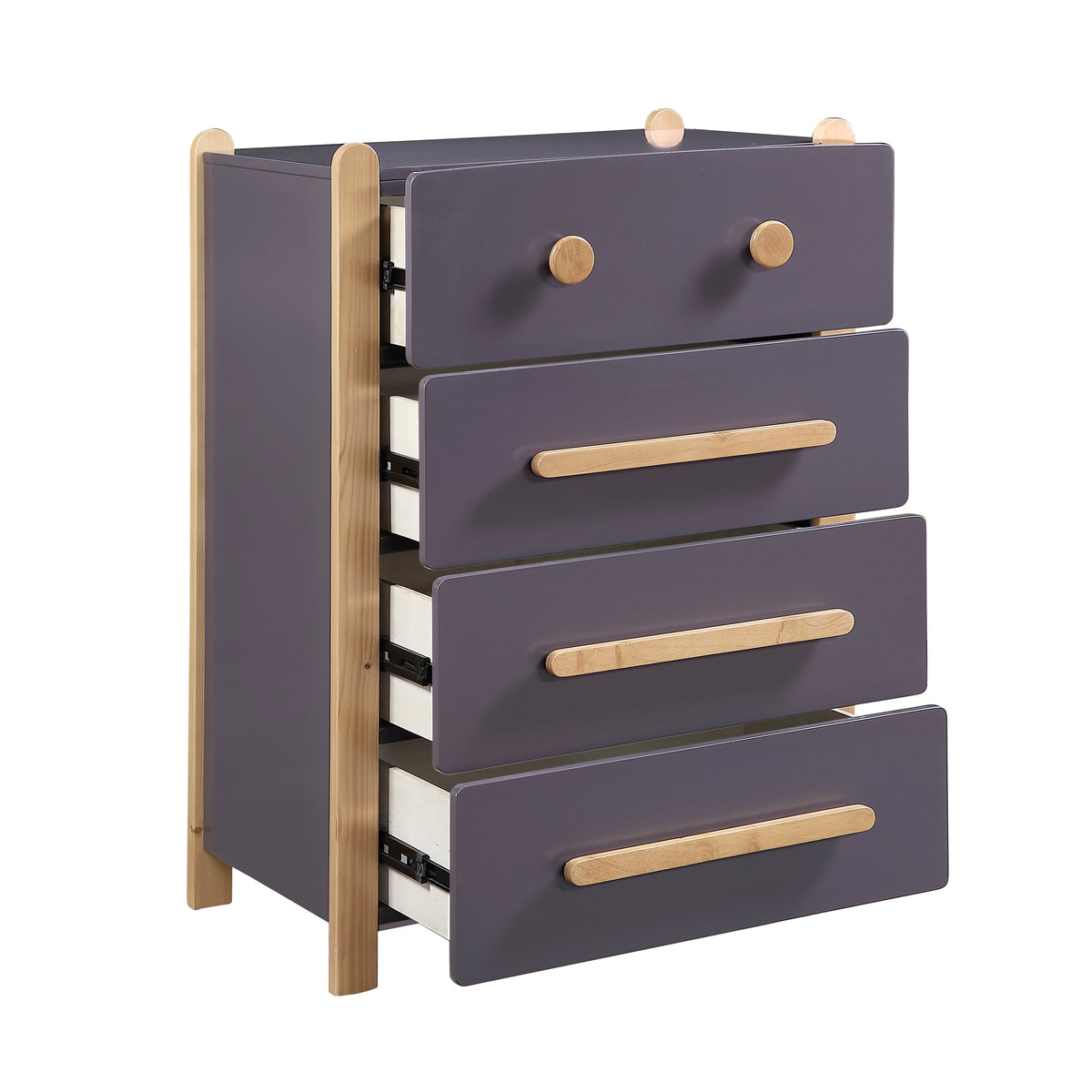 Arbor Plum and Natural Chest by Homelegance at Eve Furniture