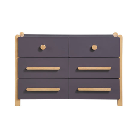 Arbor Plum and Natural Twin/Twin Bunk Bed by Homelegance at Eve Furniture