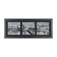 Arc de Triomphe- by Richard Silver Textured Framed Art Print Matted under Glass by Mercana at Eve Furniture