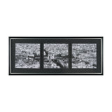 Arc de Triomphe- by Richard Silver Textured Framed Art Print Matted under Glass by Mercana at Eve Furniture