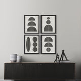 Arc & Orb 1 by Studio M a Framed Art Print Matted under Glass by Mercana at Eve Furniture