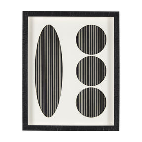 Arc & Orb 3 by Studio M a Framed Art Print Matted under Glass by Mercana at Eve Furniture