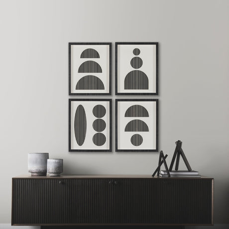 Arc & Orb 4 by Studio M a Framed Art Print Matted under Glass by Mercana at Eve Furniture