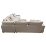 Arcadia Cream 3pc Corner Sectional by Diamond Sofa at Eve Furniture
