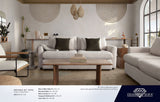 Arcadia Cream Sofa by New Era Innovations at Eve Furniture