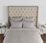 Arcadia Dove Gray Duvet Cover by Classic Home at Eve Furniture