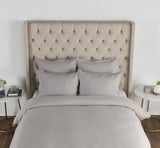 Arcadia Dove Gray Duvet Cover by Classic Home at Eve Furniture