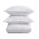 Arcadia White Duvet Cover by Classic Home at Eve Furniture