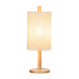 Arcana Table Lamp - Oak - Natural by Ashcroft Furniture at Eve Furniture