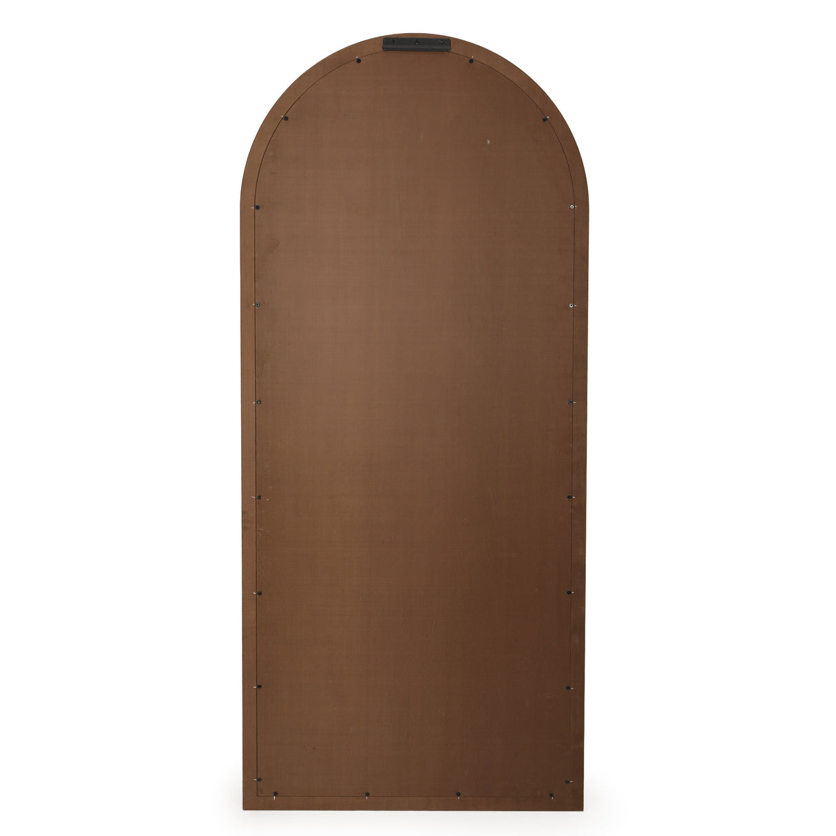 Arch 72" Natural Raffia Designer Floor Mirror by TOV Furniture at Eve Furniture