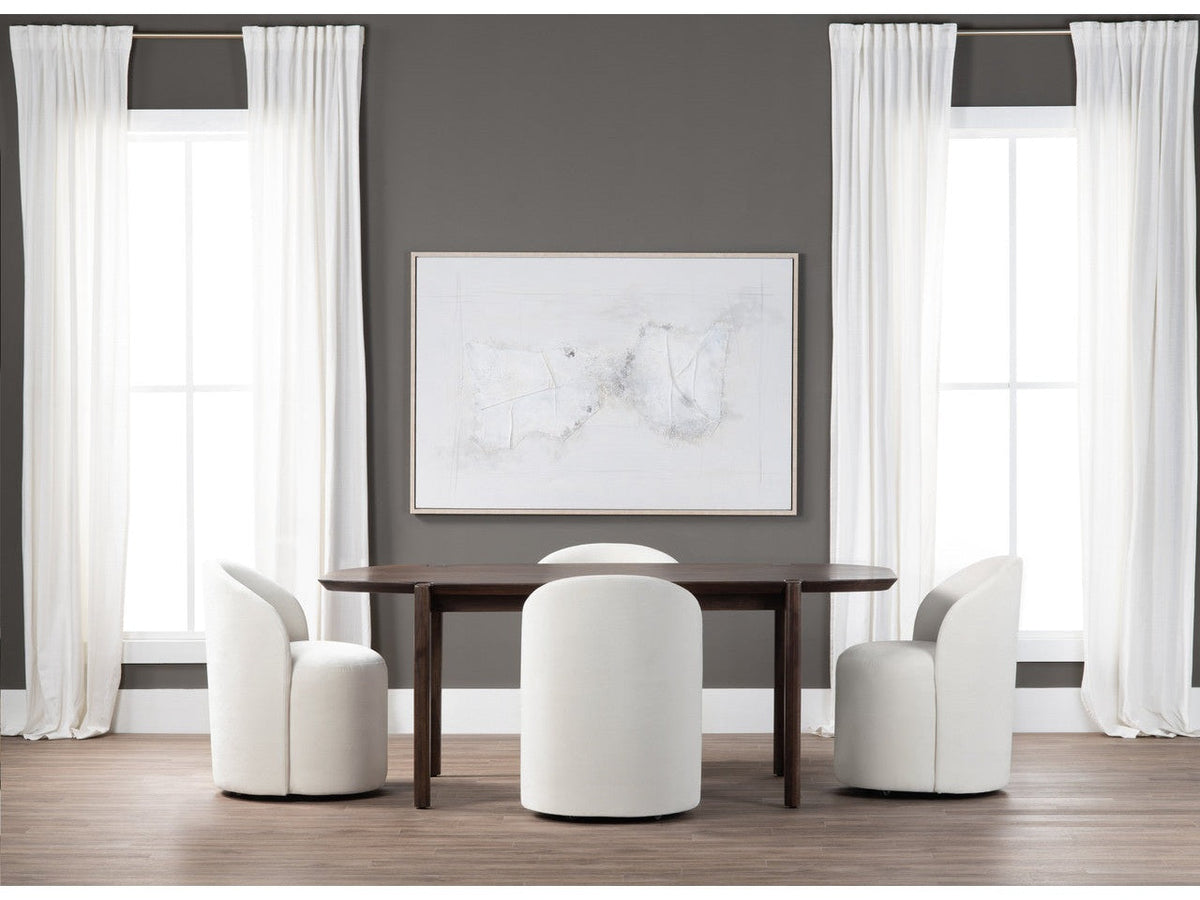 Archer Brown Dining Table by Crestview at Eve Furniture