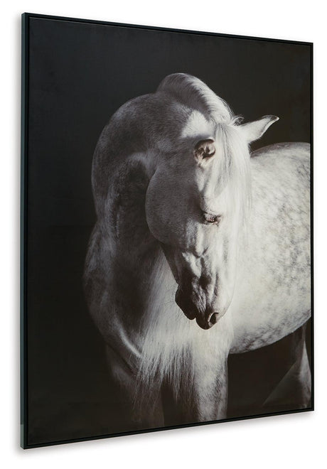 Archerwick Black/White Wall Art by Ashley at Eve Furniture