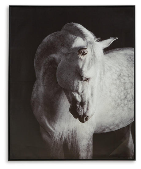 Archerwick Black/White Wall Art by Ashley at Eve Furniture