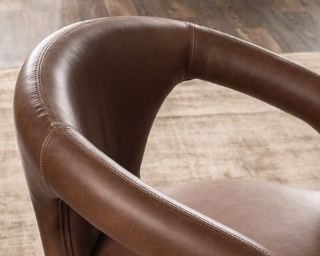 Archie Dining Chair - Bison Brown by Classic Home at Eve Furniture