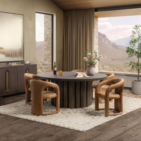 Archie Maple Brown Dining Chair by Classic Home at Eve Furniture