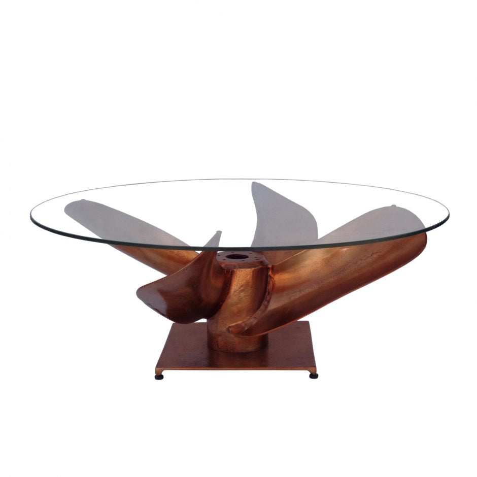 Archimedes Coffee Table Copper by Moe's Home at Eve Furniture