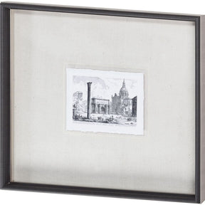 Arco de Settimo Severo (MC) by Piranesi a Framed Art Print Matted under Glass by Mercana at Eve Furniture