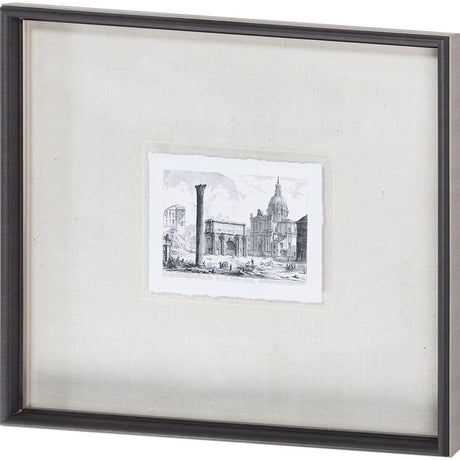 Arco de Settimo Severo (MC) by Piranesi a Framed Art Print Matted under Glass by Mercana at Eve Furniture