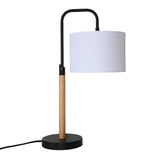 Arcus Paniz Simple Table Lamp with Cylinder Shade by Ashcroft Furniture at Eve Furniture