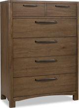 Arden Tavern Brown 6 Drawer Chest by Modus Furniture at Eve Furniture