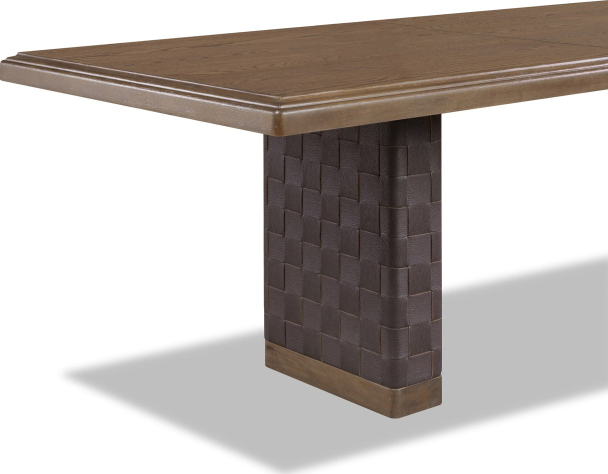 Arden Tavern Brown 84/102 Extendable Dining Table by Modus Furniture at Eve Furniture