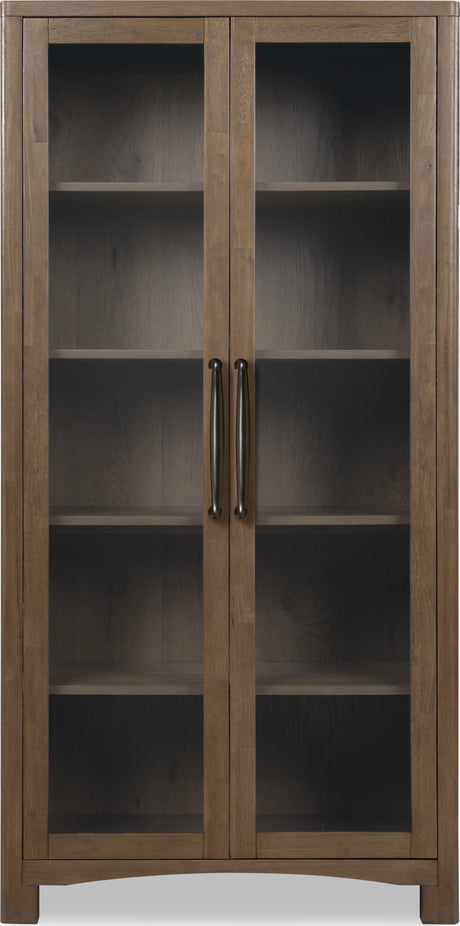 Arden Tavern Brown Curio Cabinet by Modus Furniture at Eve Furniture
