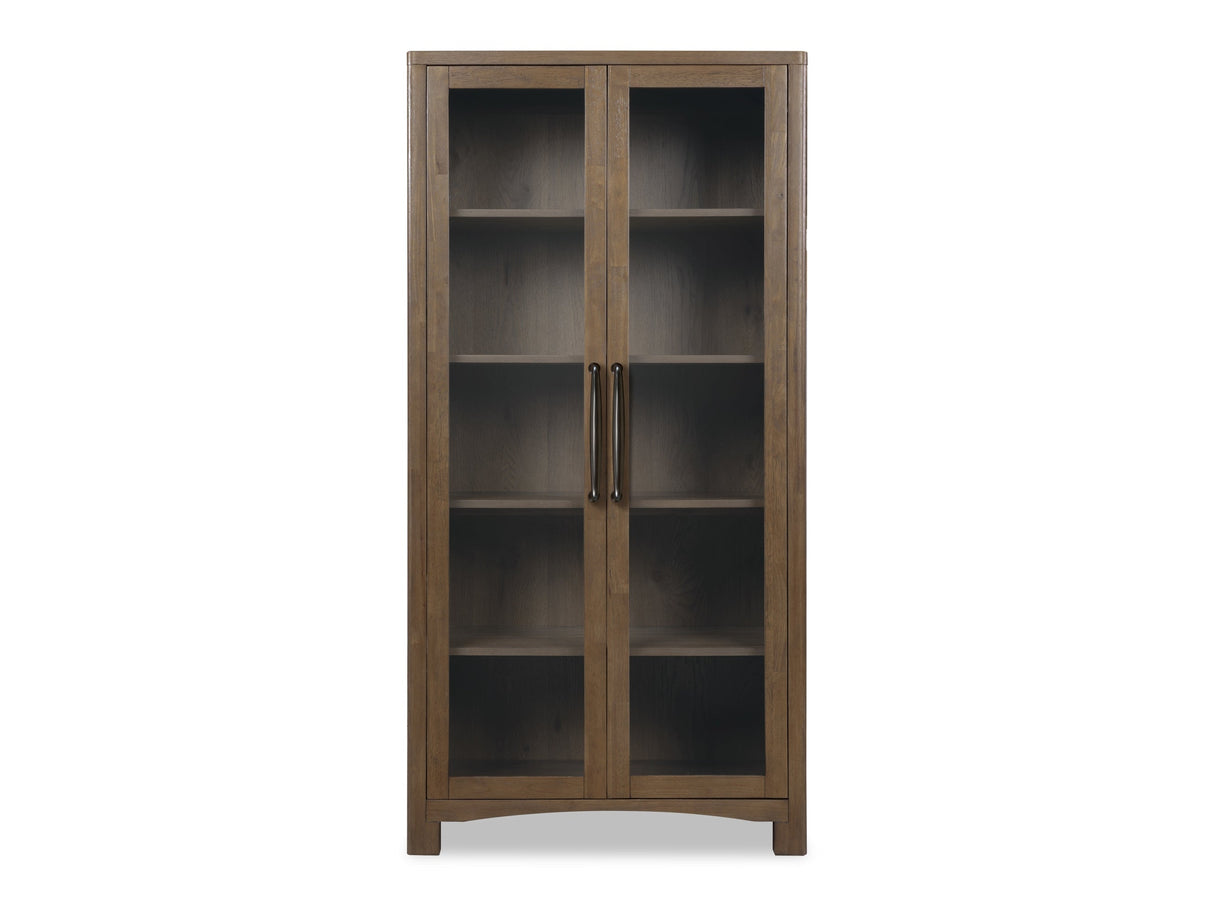 Arden Tavern Brown Curio Cabinet by Modus Furniture at Eve Furniture