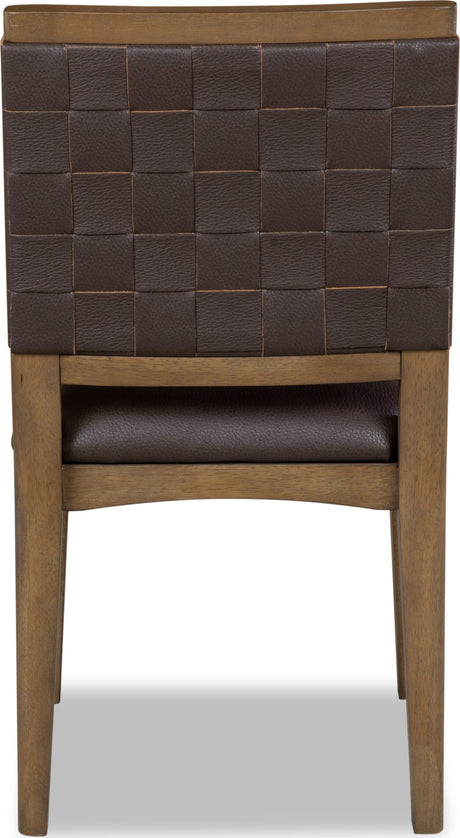 Arden Tavern Brown Side Chair (Set of 2) by Modus Furniture at Eve Furniture