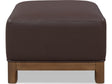 Arden Tavern Brown Upholstered Ottoman by Modus Furniture at Eve Furniture