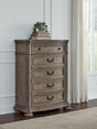 Ardenfield Light Brown Chest of Drawers by Ashley at Eve Furniture