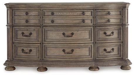 Ardenfield Light Brown Dresser by Ashley at Eve Furniture