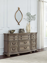 Ardenfield Light Brown Dresser by Ashley at Eve Furniture