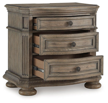 Ardenfield Light Brown Nightstand by Ashley at Eve Furniture