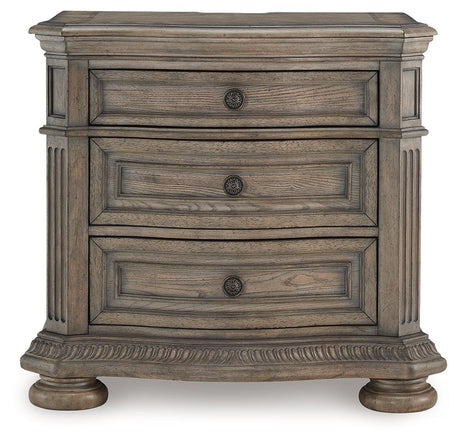 Ardenfield Light Brown Nightstand by Ashley at Eve Furniture