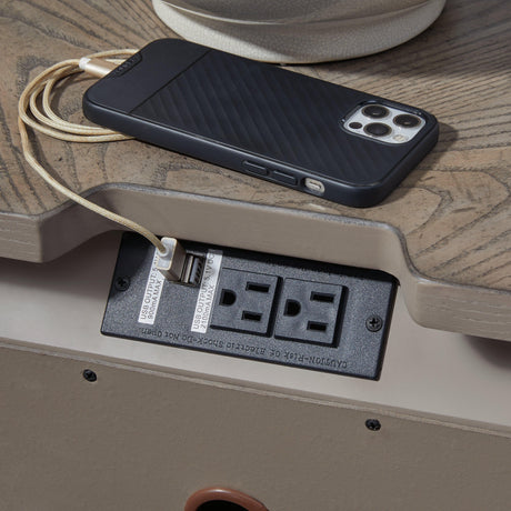 Ardenfield Light Brown Nightstand by Ashley at Eve Furniture