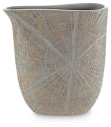 Ardenley Antique Gold Finish Vase by Ashley at Eve Furniture