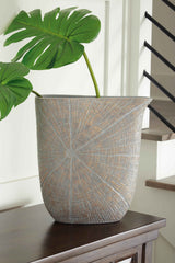Ardenley Antique Gold Finish Vase by Ashley at Eve Furniture