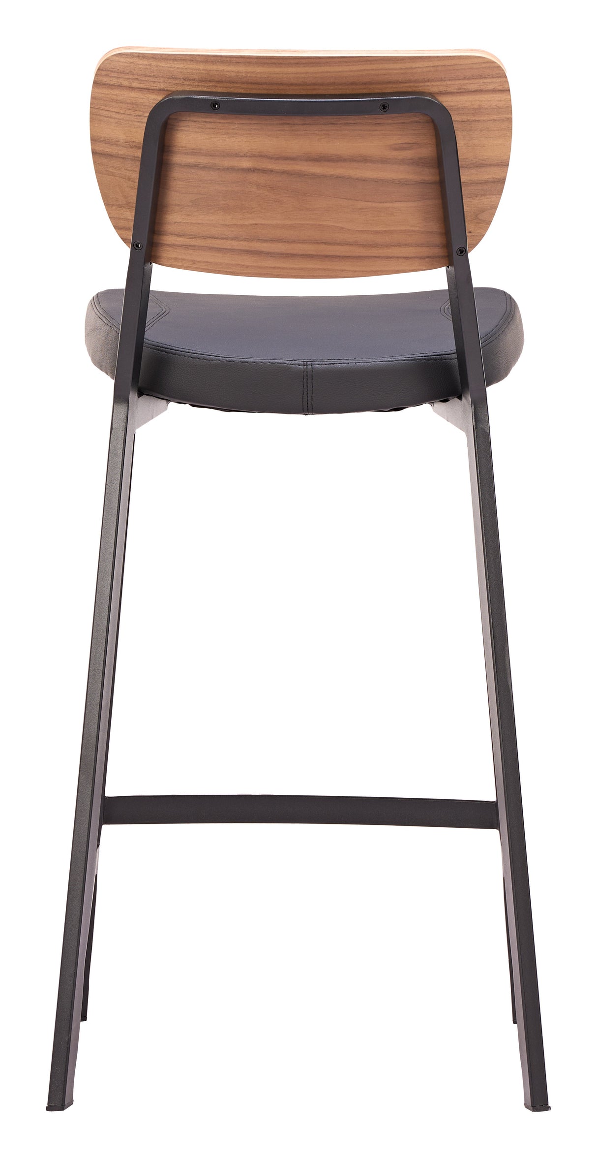 Ardenne Black & Brown Counter Stool (Set of 2) by Zuomod at Eve Furniture
