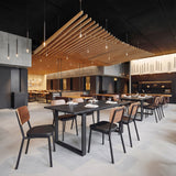 Ardenne Black & Brown Dining Chair (Set of 4) by Zuomod at Eve Furniture