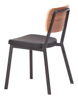 Ardenne Black & Brown Dining Chair (Set of 4) by Zuomod at Eve Furniture