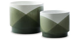Ardenridge Green/White Planter by ASHLEY FURNITURE at Eve Furniture