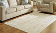 Ardenville Tan/Cream Medium Rug by Ashley at Eve Furniture