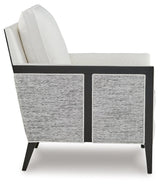 Ardenworth Black/Ivory Accent Chair by Ashley at Eve Furniture