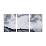 Are One I (Set 3) by Gabrielle Crawford a Hand Embellished Textured Framed Canvas by Mercana at Eve Furniture