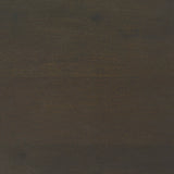 Arelius Black-Brown Wood W/ Black Metal Base Display Cabinet by Mercana at Eve Furniture