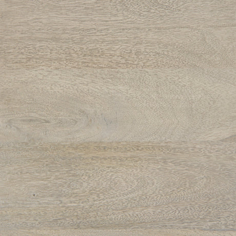 Arelius Gray Wood, Black Metal Base w/ 2 Glass Doors Accent Cabinet by Mercana at Eve Furniture