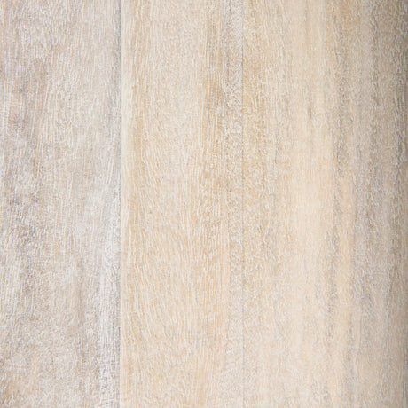 Arelius White Wood, Gold Metal Base w/ 2 Glass Doors Accent Cabinet by Mercana at Eve Furniture