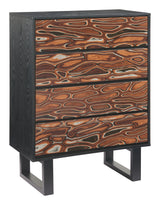 Aremi Brown & Black Chest by Zuomod at Eve Furniture